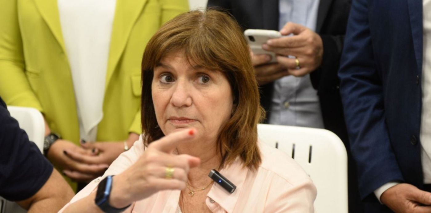 Patricia Bullrich en La Plata