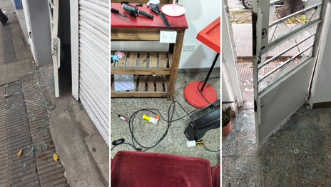 Desvalijaron una peluquería en La Plata y dejaron al dueño sin herramientas para trabajar Desvalijaron una peluquería en La Plata y dejaron al dueño sin herramientas para trabajar