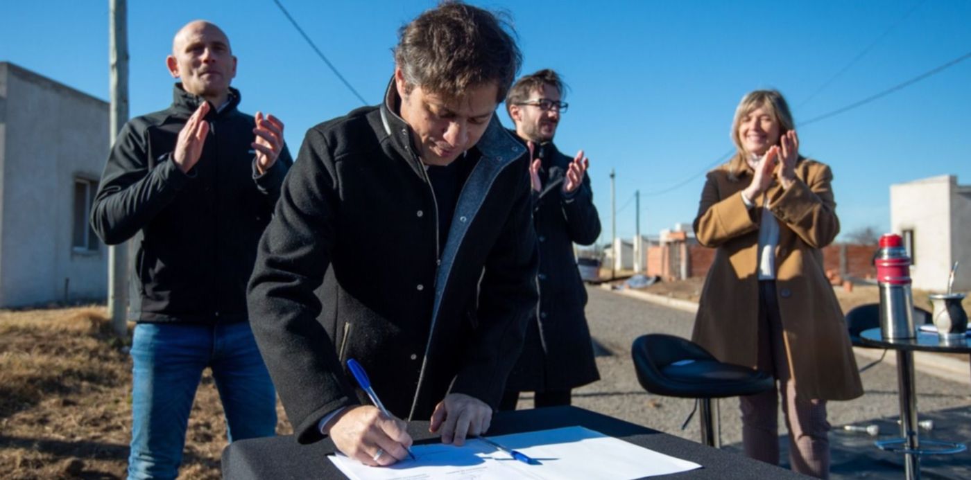 Axel Kicillof Viviendas Buenos Aires CREA