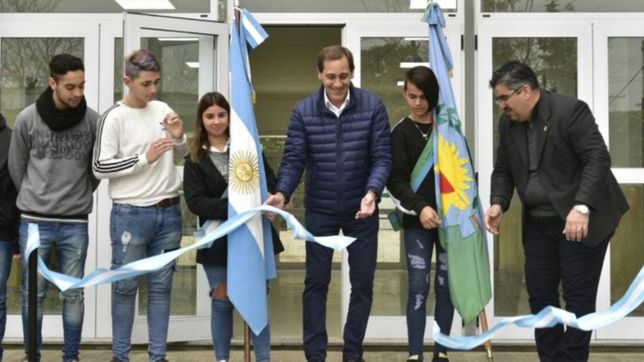 garro puso el foco en la inversion para construir escuelas y jardines