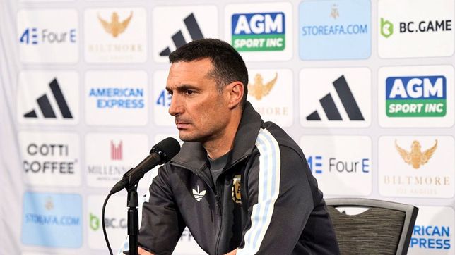 scaloni aviso que se queda en la seleccion hasta que tapia quiera y expreso el dolor que siente por dybala