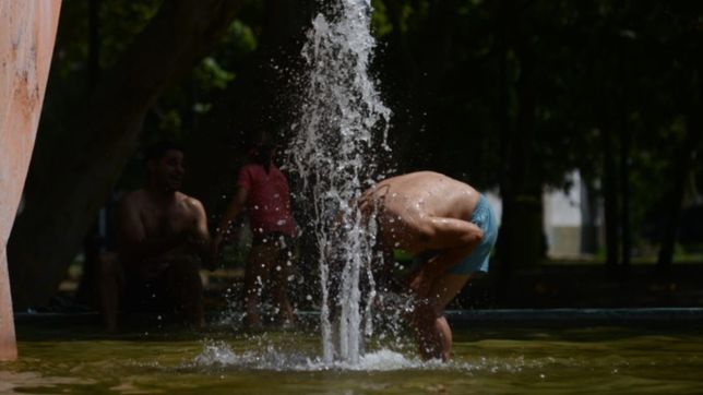 la plata es un horno y mantienen el alerta amarillo por las altas temperaturas