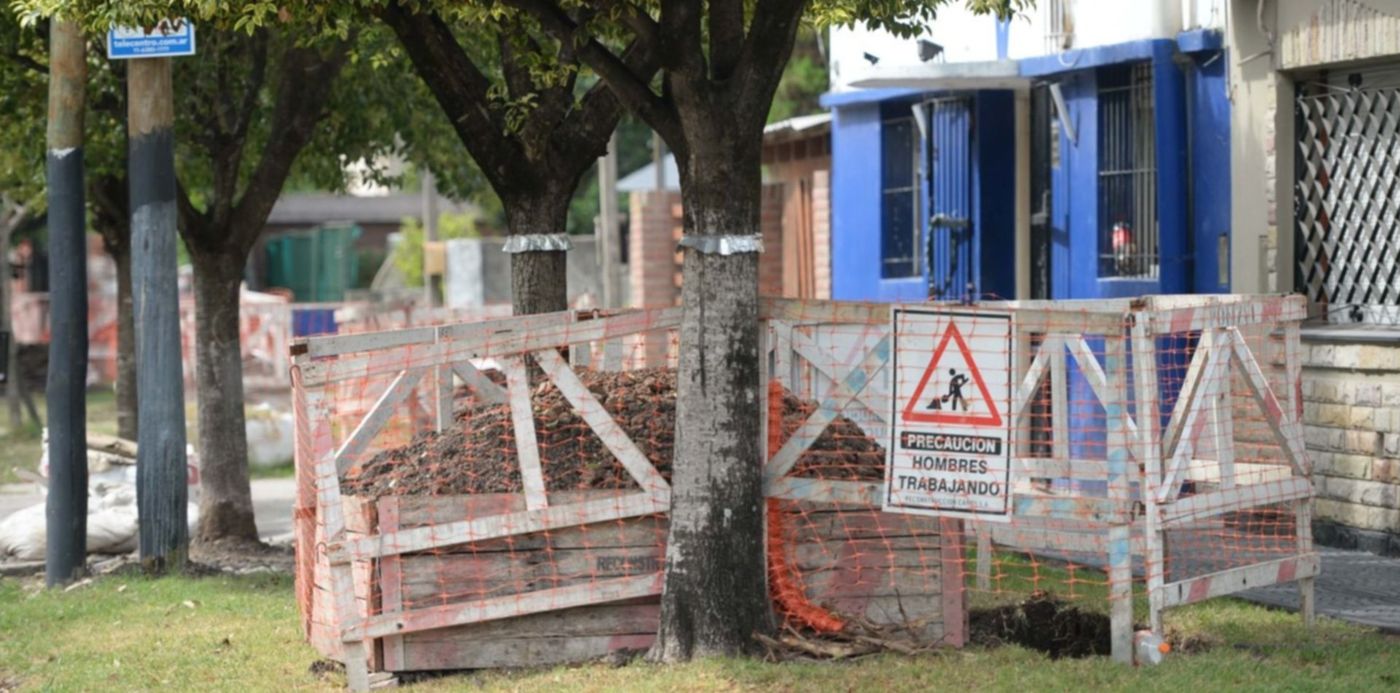 Obras de ABSA trabajos agua