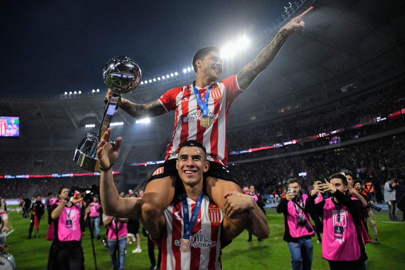 Zaid Romero disfrutó la coronación en la Copa de la Liga, podría ser uno de los últimos partidos. Zaid Romero disfrutó la coronación en la Copa de la Liga, podría ser uno de los últimos partidos.