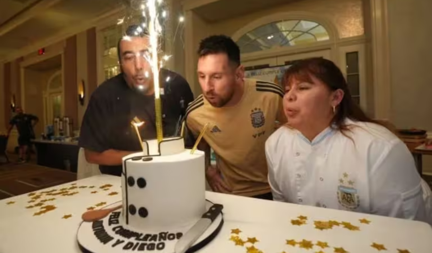 Messi cumpleaños Seleccion argentina