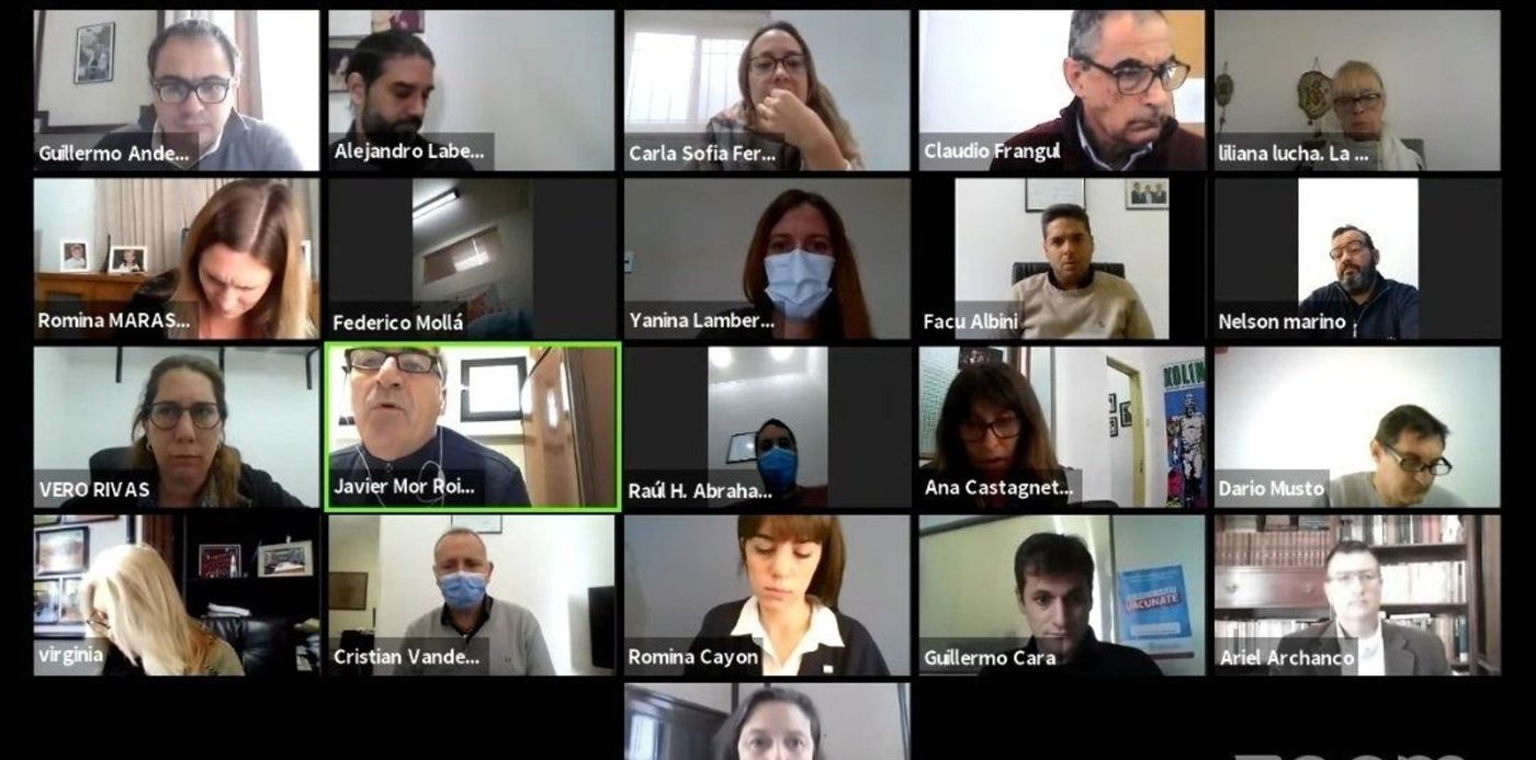 Sesión virtual en el COncejo Deliberante