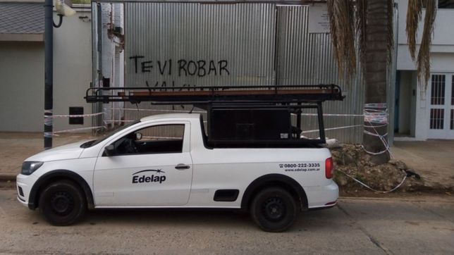 edelap denuncio a una panaderia, una parrilla, una obra y hasta un jardin por robo de luz