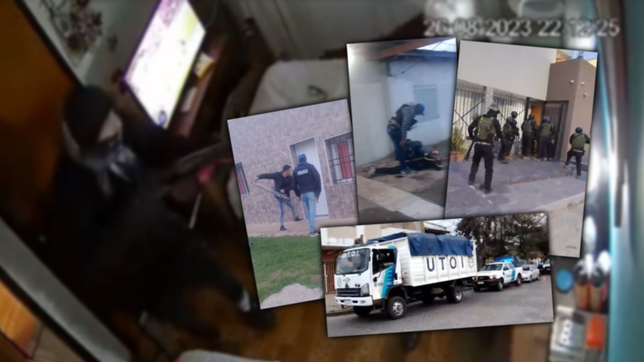 patadas, gritos y arietes: asi fueron los allanamientos para desbaratar a la tete banda