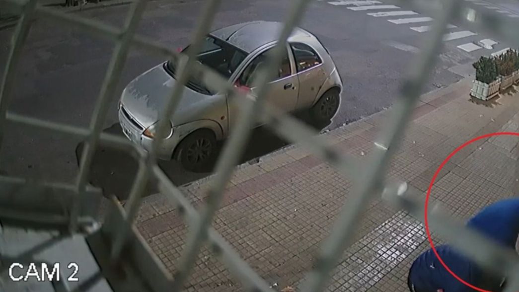 VIDEO: Así entraron a un local de comidas de La Plata y se llevaron la registradora