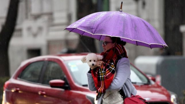 viento, lloviznas y frio: se viene una semana inestable en la plata