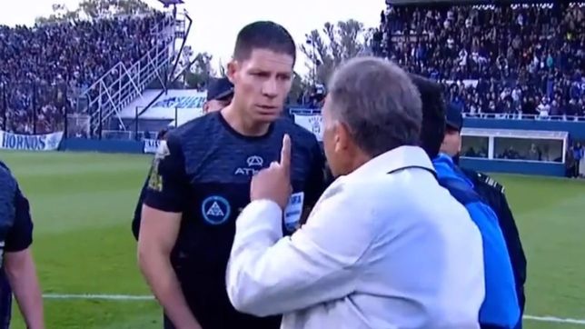 el arbitro que saco de quicio a miguel russo ante gimnasia, ahora definira el futuro de estudiantes
