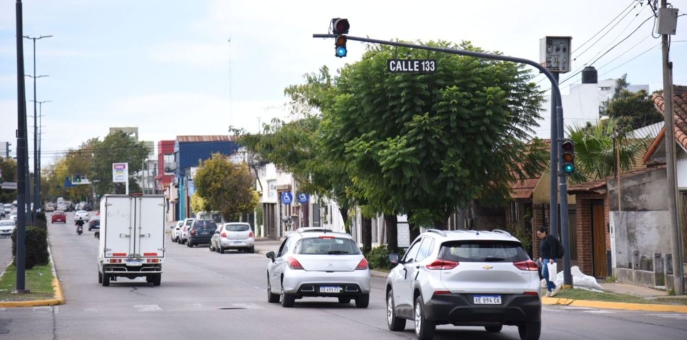 Semáforos onda verde avenida 44