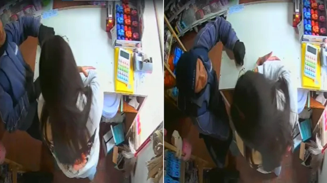 un hombre se hizo pasar por cliente, ingreso a un local de la plata y acoso a la empleada