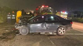 dos personas resultaron heridas en un fuerte accidente de transito en plena ruta 36 dos personas resultaron heridas en un fuerte accidente de transito en plena ruta 36