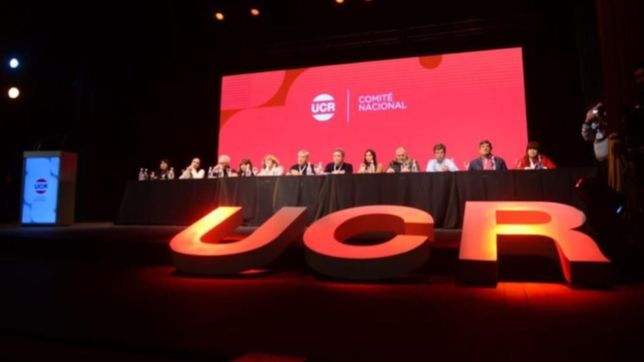 la convencion de la ucr ratifico que se queda en juntos y que quiere un presidente radical