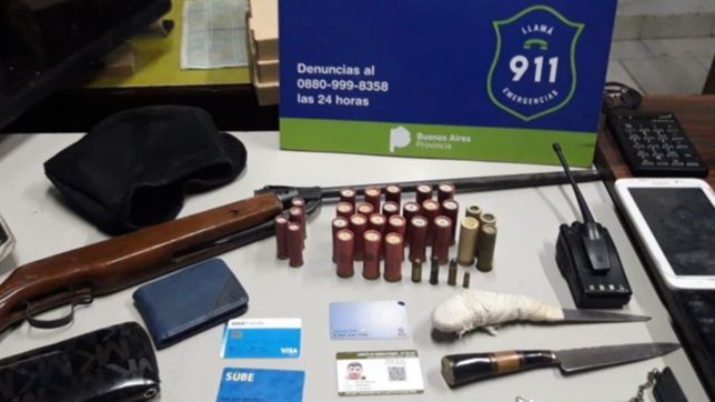 desbarataron una banda que se dedicaba a realizar entraderas en lisandro olmos