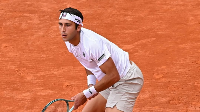 tomas etcheverry perdio con mattia bellucci y se despidio de roma