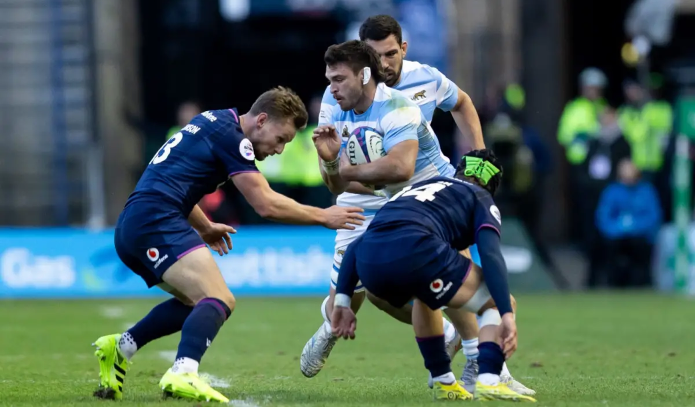 Mateo Carreras, una de las figuras de Los Pumas.