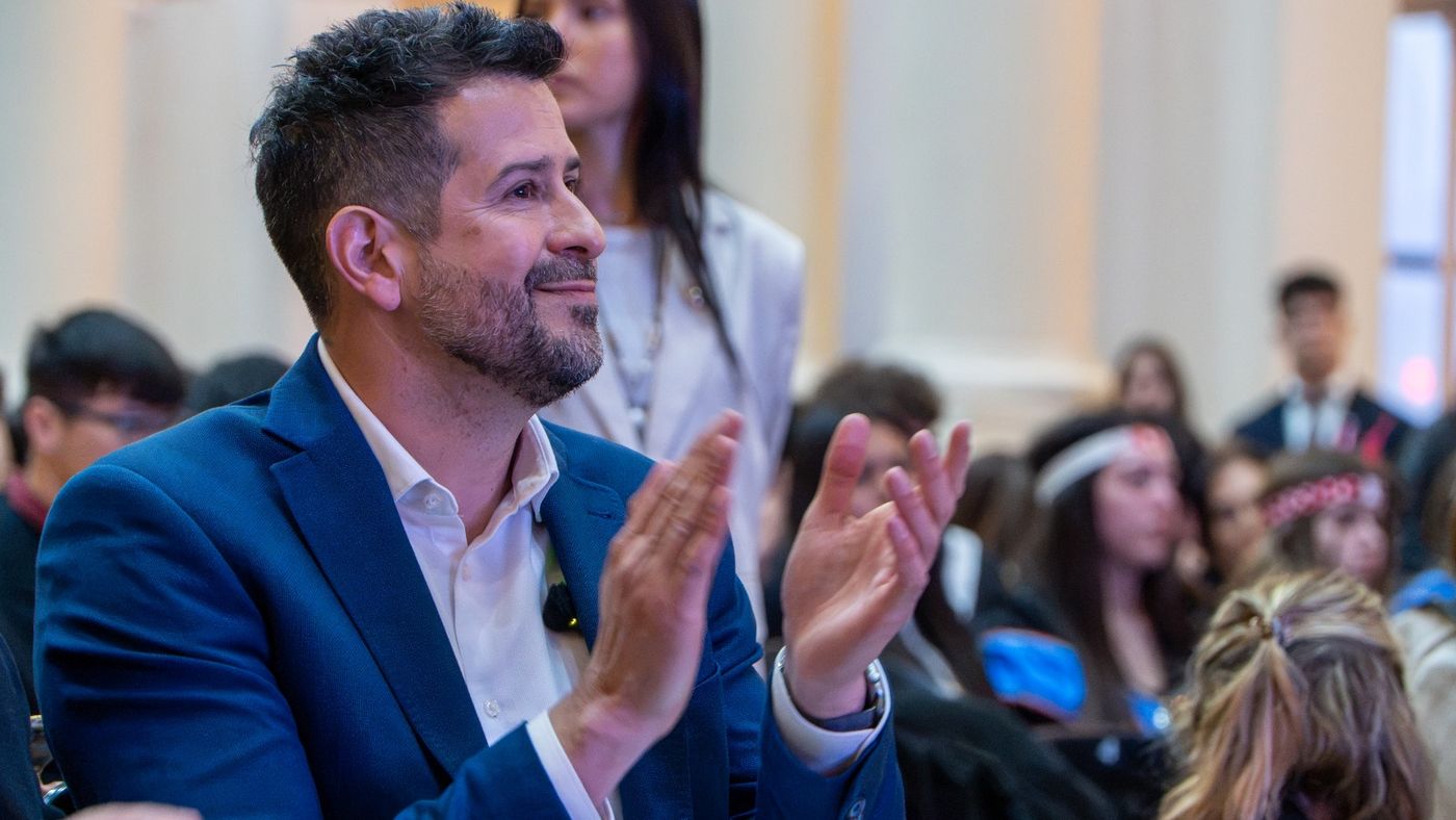 El presidente del Concejo Deliberante, Marcelo Galland, encabezó la inauguración del Modelo ONU en La Plata.