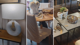 vajilla, mesas y articulos de decoracion: los productos en liquidacion por el cierre de casa eclectica