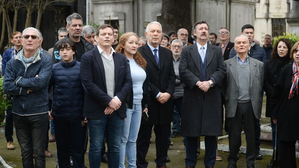 La Plata homenajeó a Ricardo Balbín a 43 años de su fallecimiento