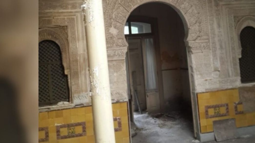 Así está hoy el Patio Nazarí, una joya platense a un paso del derrumbe