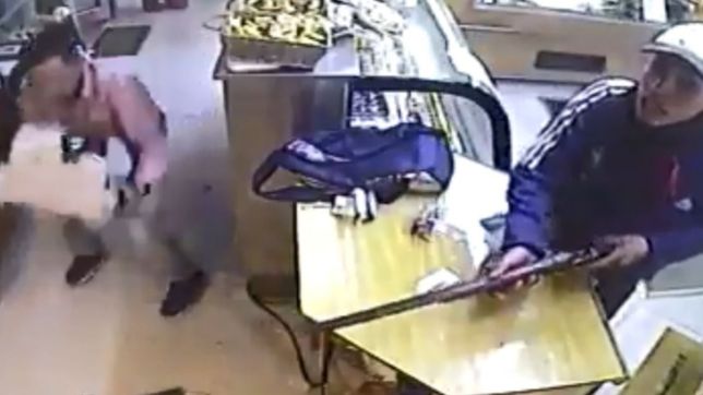 megaoperativo en el mercadito: buscan sin exito a los ladrones que asaltaron la espanola con una escopeta