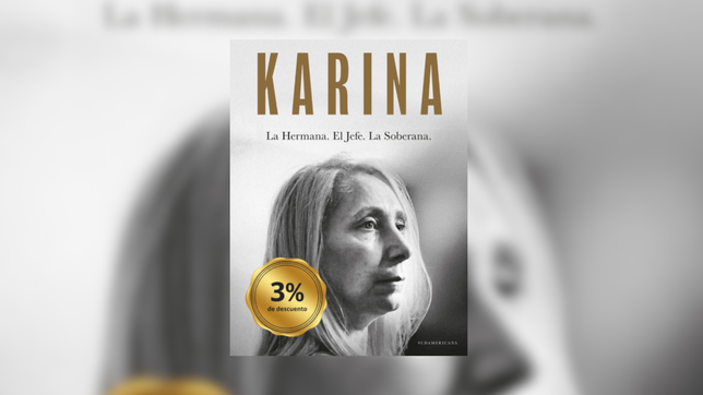 el llamativo descuento que ofrece una libreria de la plata para la compra de la biografia de karina milei