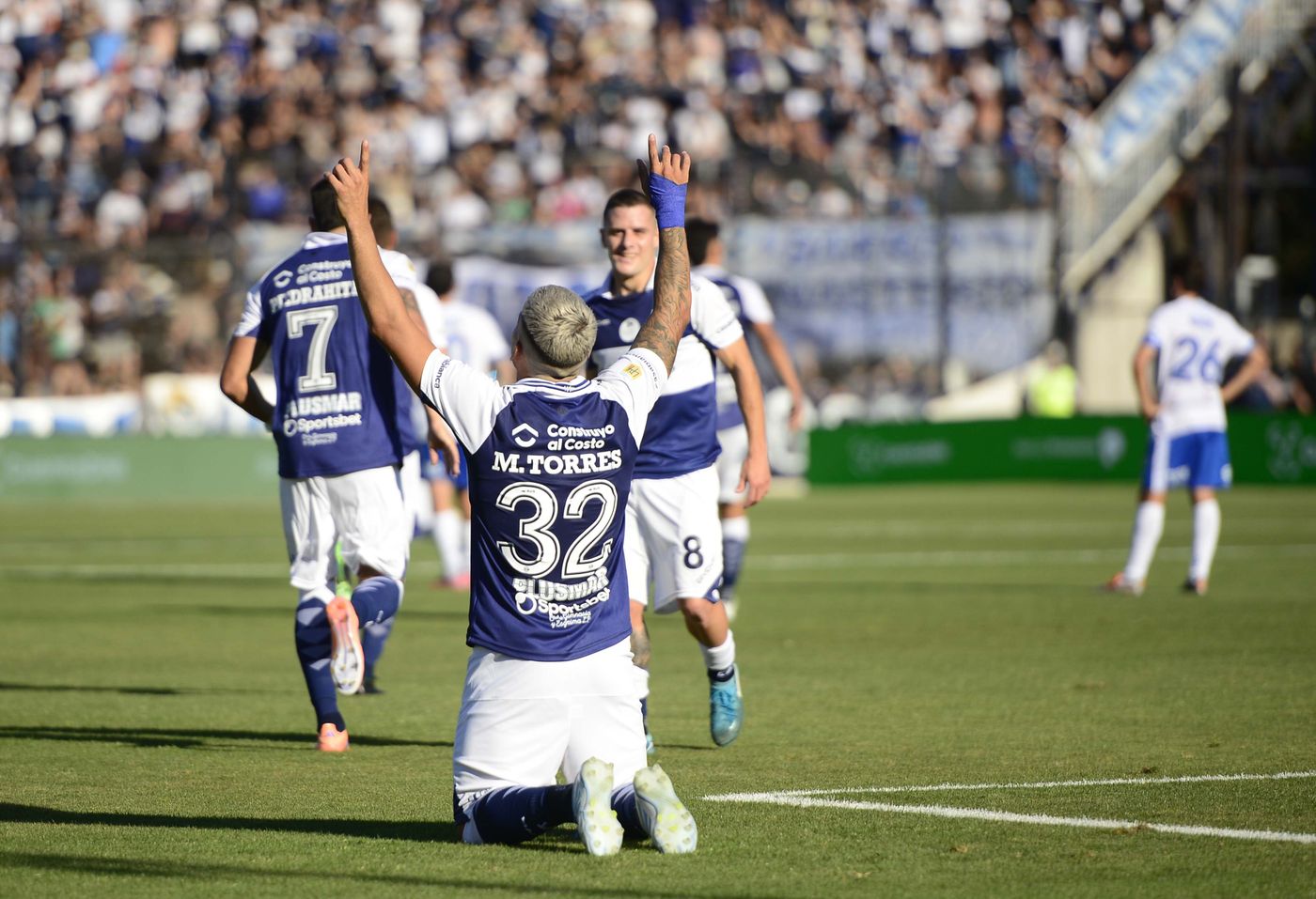 Gimnasia Vélez Festejo gol (2)