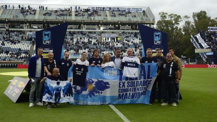 El homenaje de Gimnasia a excombatientes y a la atleta que hizo historia en las Malvinas