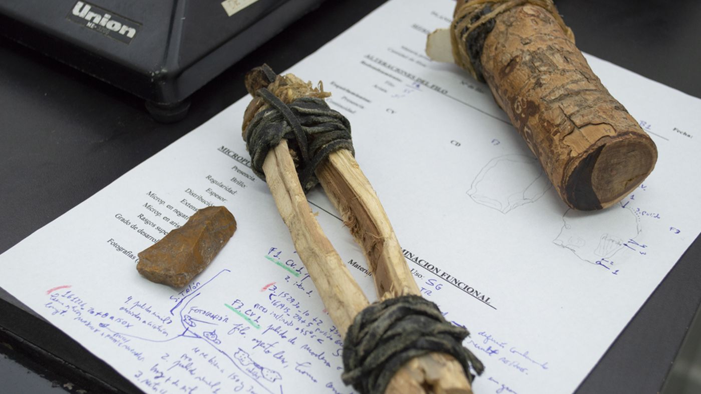 Los materiales originales fueron comparados con réplicas de referencia.jpg