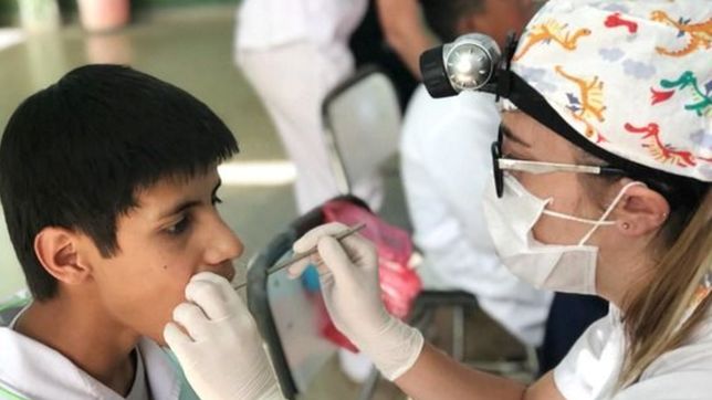 estudiantes de la unlp viajaron hasta la rioja para hacer atenciones gratuitas