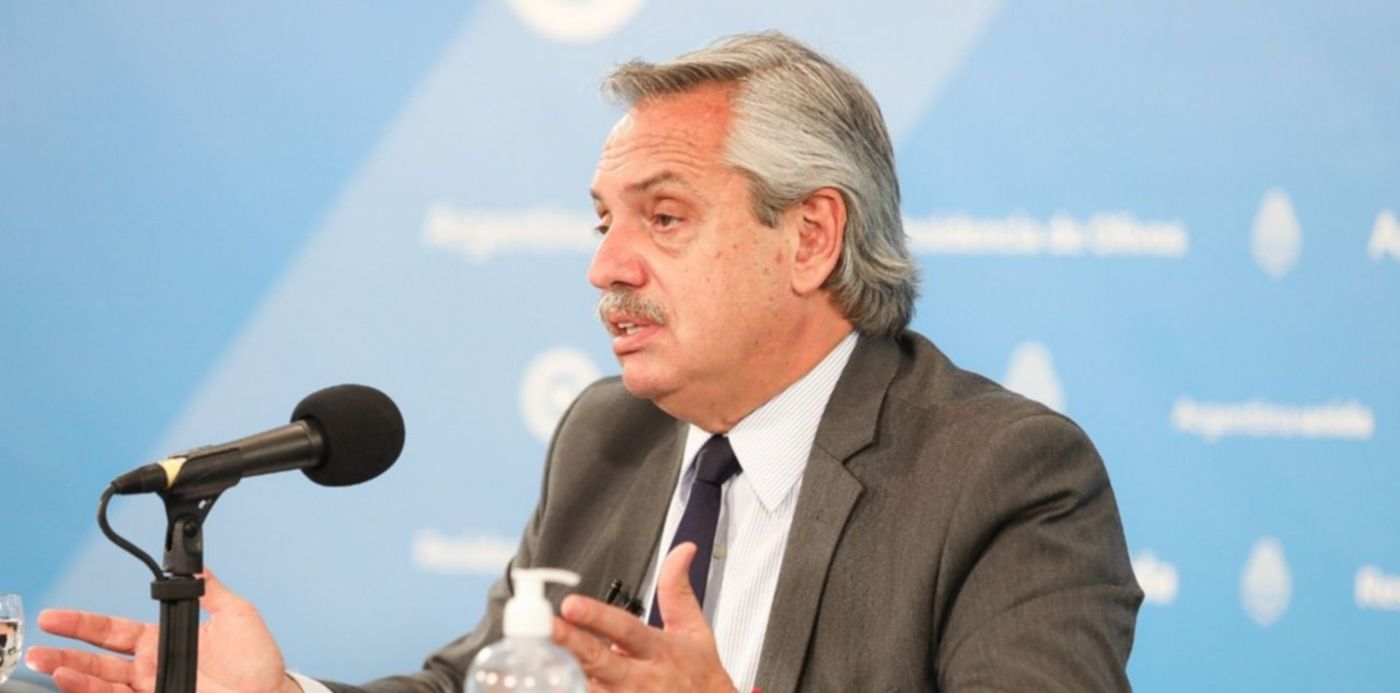 Alberto Fernández anuncio DISPO