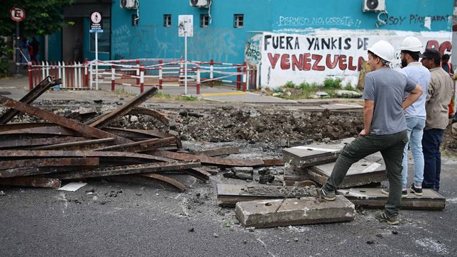 terminaron las obras en las vias del tren universitario y el paso en diagonal 80 fue reabierto