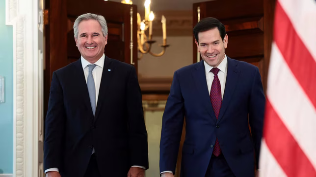 el secretario de estado de trump le agradecio a quirno el apoyo argentino