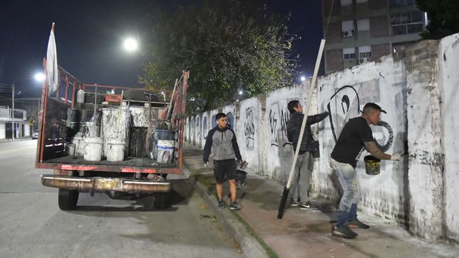proponen sancionar con multas de hasta $20 millones a quienes realicen pintadas politicas