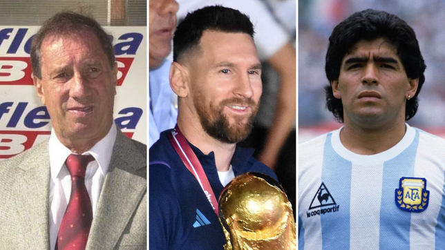 con bilardo, messi y maradona: ¿como seria el 11 ideal de la seleccion segun la inteligencia artificial?