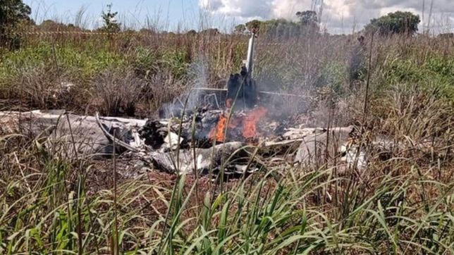 accidente aereo y tragedia en brasil: cuatro jugadores y el presidente de un club murieron