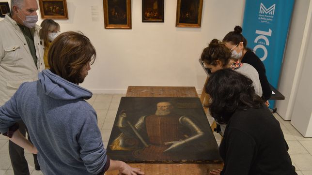 descubren que una obra conservada en un museo de la plata pertenece a un legendario pintor veneciano