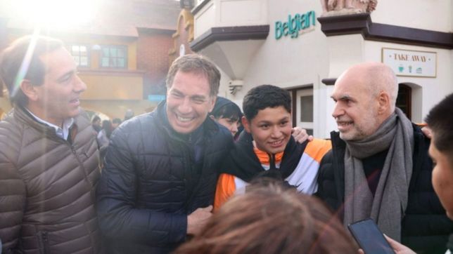 junto a larreta y santilli, garro anuncio la llegada de la policia de la ciudad