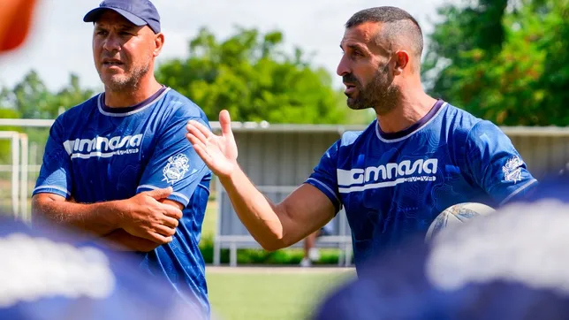 el mensaje especial de fernando zaniratto a la reserva de gimnasia