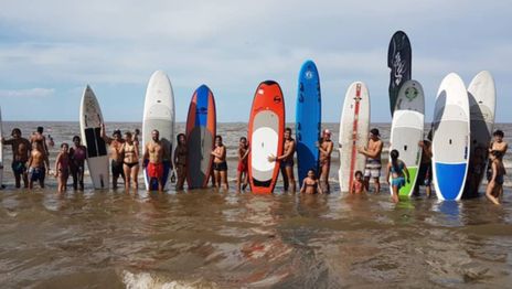 Se realizará una jornada de Surf Solidario para los nenes de hogares de Punta Lara