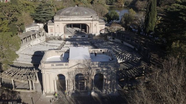 saintout a favor de la protesta en el teatro del lago: culpo al municipio por el abandono