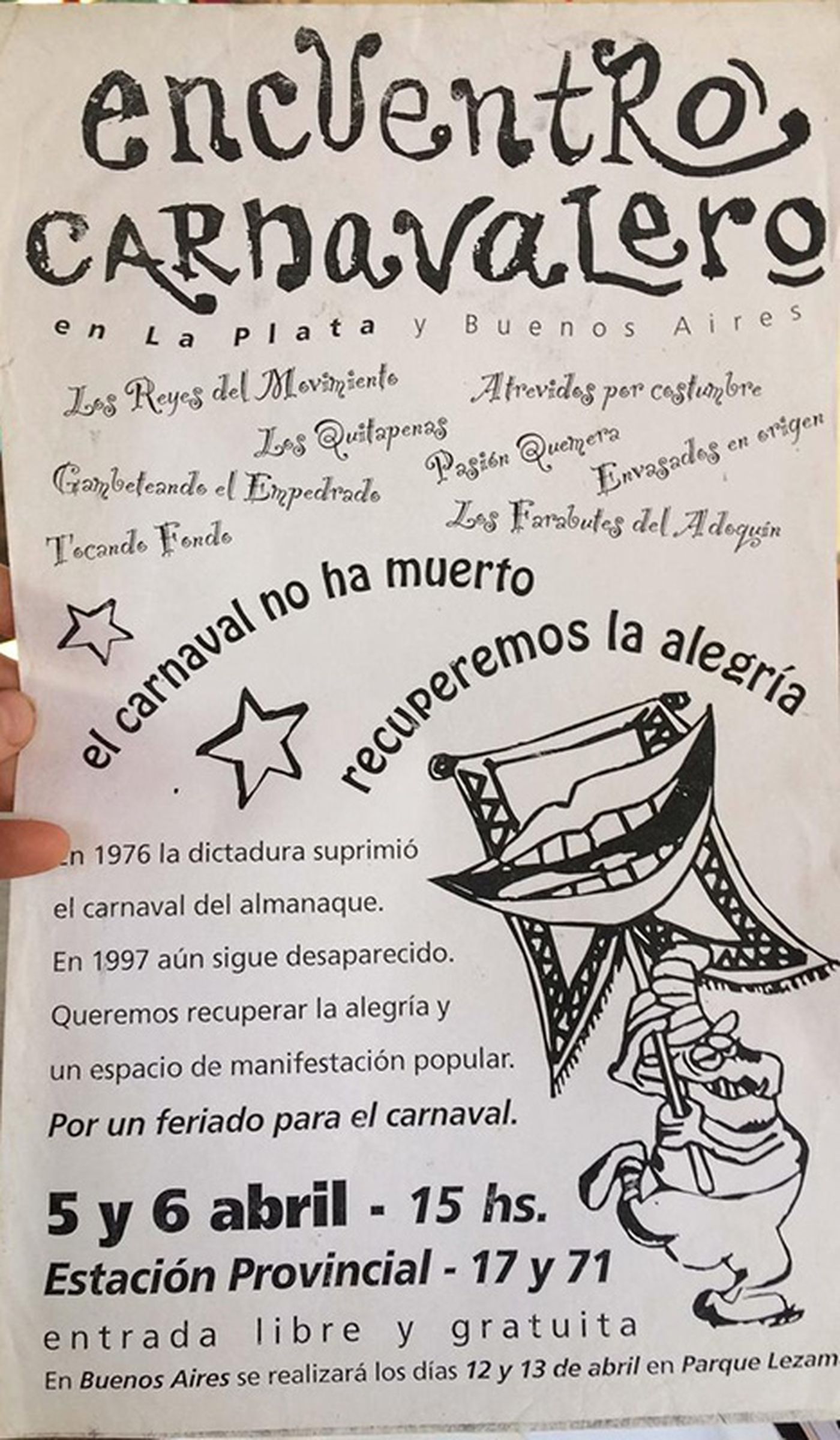 Un afiche del 