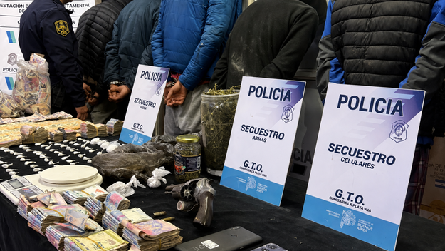 Desbaratan un búnker en El Mondongo: seis detenidos y un millonario secuestro