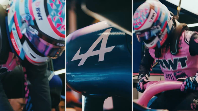 el resumen completo del primer dia de colapinto al volante del alpine en barcelona