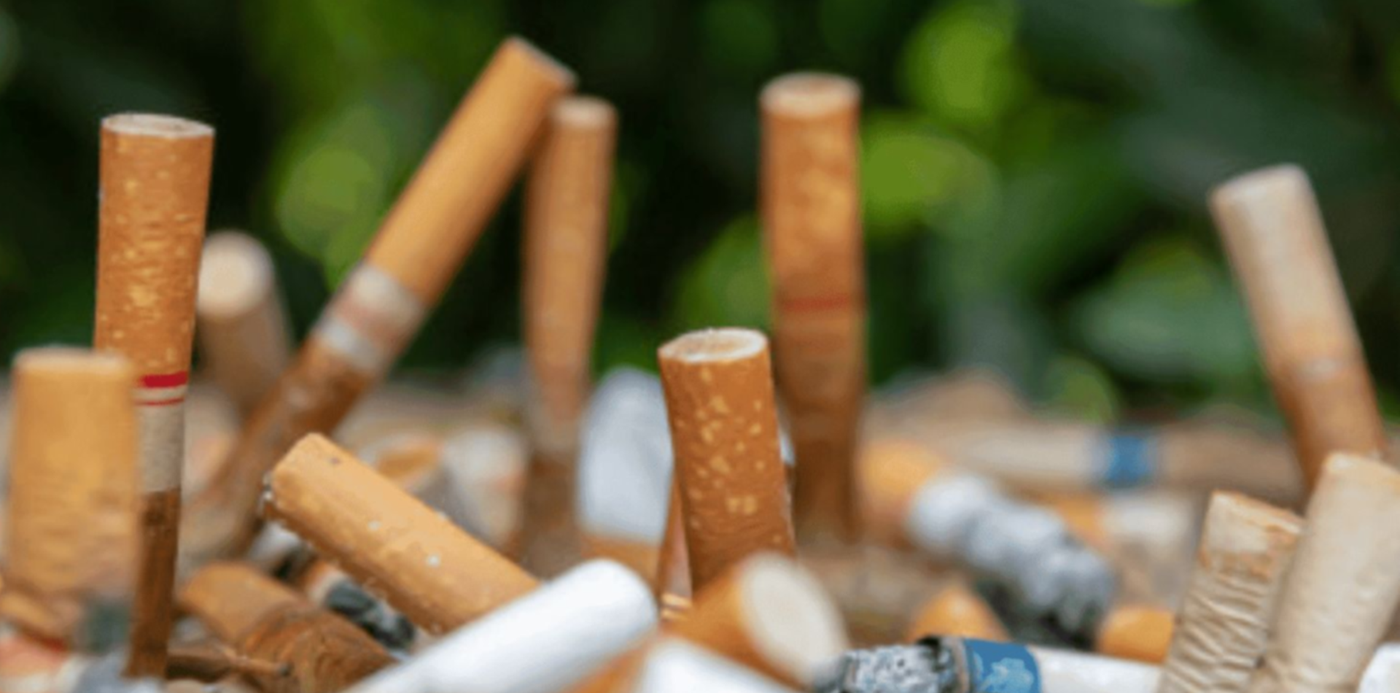 Colillas cigarrillos