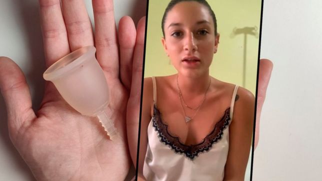 video: la advertencia de una platense que tuvo que ser operada por usar la copa menstrual