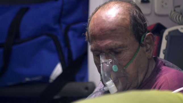 hospitalizados y sin poder respirar, el saldo que dejo el incendio del edificio del centro