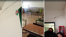 denuncian que una escuela corre riesgo de derrumbe y apuntan al consejo escolar